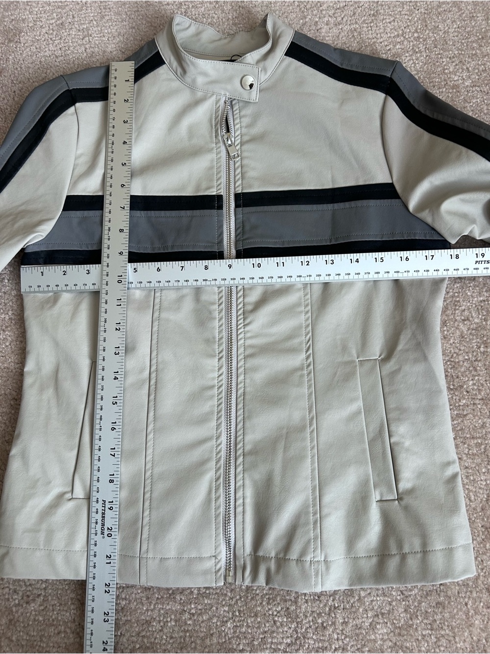 Motel Rocks Oliver Zip Up Racer Jacket - Picture 8 of 10